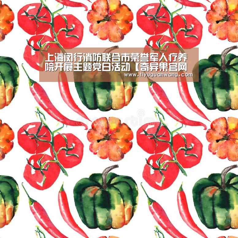 上海闵行消防联合市荣誉军人疗养院开展主题党日活动【奇异果官网首页】(图3) 奇异果官网首页直播